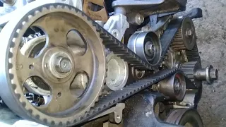 Toyota 2E Timing Belt Replacement