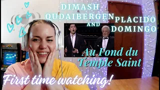 *Opera singer's first time watching!* - Dimash Qudaibergen/Domingo-Pearl Fishers Duet-Gooble Reacts!