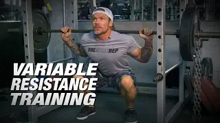 Chains & Resistance Bands with Squats | Variable Resistance Training (VRT) |  ATT