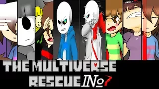 Comics The Multiverse Rescue | Undertale Глава 3 часть 7 (Озвученный Комикс)🎙️