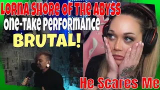 HE FREAKING BROKE MY COMPUTER! | Lorna Shore "Of The Abyss" One Take REACTION | Just Jen Reacts