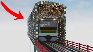 Train vs Nuclear Bomb Tunnel | Teardown