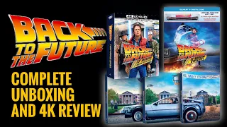 BACK TO THE FUTURE 4K BLU-RAY REVIEW & LIMITED EDITION TRILOGY UNBOXINGS!