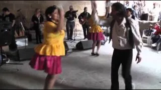 Bolivian folk dancing