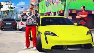 РЕАЛЬНАЯ ЖИЗНЬ В GTA 5 - ВОР В ЗАКОНЕ ПОДАРИЛ МНЕ PORSCHE TAYCAN TURBO S! 🌊ВОТЕР