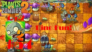 Plants vs. Zombies 2 - 4.5.2 - Part 54 - Dino Fun!