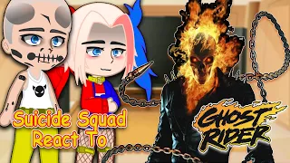 Suicide Squad React To Ghost Rider | Gacha Club | Full Video