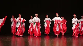 Mexican festive folk dance, Ballet by Igor Moiseev