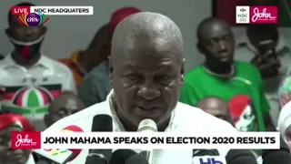 I’m unwilling to accept ‘fictionalised’ election outcome – Mahama