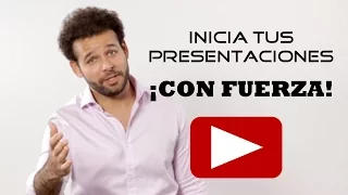 ✅Aprende Cómo INICIAR una PRESENTACIÓN para Captar la ATENCIÓN de tu PÚBLICO (¡FUNCIONA!)