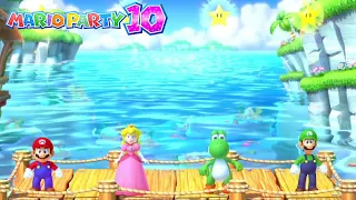 Mario Party 10 - Mario vs Peach vs Yoshi vs Luigi - Airship Central