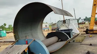 Rolling of MS Plate | Pipe Fabrication