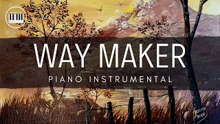 WAY MAKER (SINACH) | PIANO INSTRUMENTAL WITH LYRICS BY ANDREW POIL | PIANO COVER