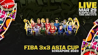 RE-LIVE | FIBA 3x3 Asia Cup 2023 | Day 1/Session 3