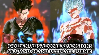 NEW 2023 GOHAN ABSALON SSJ4 + GRAND ULTIMATE FORMS [Remake] New Skills! Dragon Ball Xenoverse 2 Mods