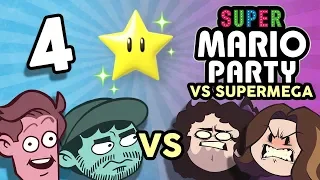 Super Mario Party VS SuperMega: Meat Flippers - PART 4 - Game Grumps VS