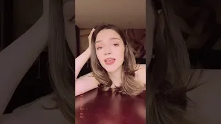 Evgenia Medvedeva is singing a song without clothes  ❤️🔥
