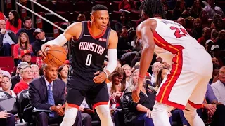 Russell Westbrook 27Pts 9Rebs 7Asts | Houston Rockets vs Miami Heat|2019-20 NBA Highlights 11/27/19