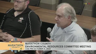 Marathon County Environmental Resources Committee Meeting Pt.1 - 10/4/22