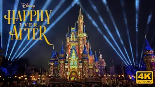 (4K) Happily Ever After Firework Spectacular-Magic Kingdom (Walt Disney World) ￼