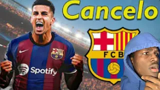 Barcelona Scrub reacts to JOAO CANCELO ● Welcome to Barcelona 🔵🔴🇵🇹 Best Skills, Goals & Tackles