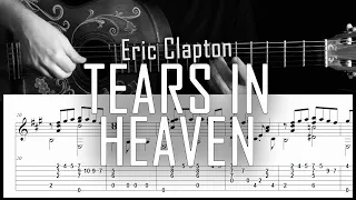 Tears in heaven (Eric Clapton) - Fingerstyle guitar -  Arreglo solista con partitura y tablatura