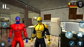 Süper Kahraman Örümcek Adam Oyunu - Blue Spider Ninja Superhero Simulator 3D #35 - Android Gameplay