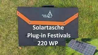 Solartasche Plug-in Festivals 220 Wp, Wohnmobil
