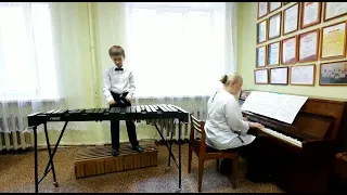 Г. Гендель, Соната №3 (ч.1), Гончаров Степан, ксилофон