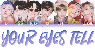 BTS (防弾少年団) - Your Eyes Tell (Color Coded Lyrics Eng/Rom/Kan)