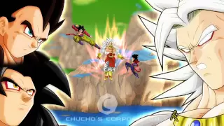 Dragon Ball Z - Broly Saiyan 5 vs Gokuh and Vegeta