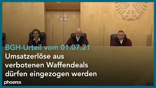 BGH-Urteil: Umsatzerlöse aus verbotenen Waffendeals dürfen eingezogen werden