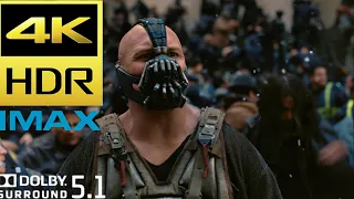 Batman Vs Bane Final Fight Scene in IMAX | The Dark Knight Rises (2012) Movie Clip 4K HDR