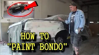 How Do I Sand "BONDO" and Make It "PAINT READY"? - From Start To Finish