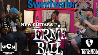 Playing New Ernie Ball Music Man Guitars(Feat.Tone Mob) #gearfest | Working Class Music