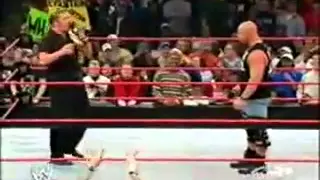 Triple H makes fun of Steve Austin