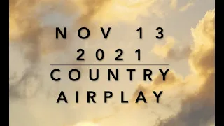 Billboard Top 60 Country Airplay Chart (Nov 13 2021)