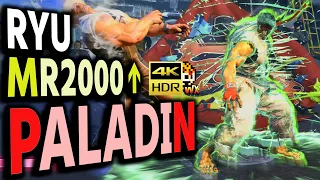 SF6: Paladin  Ryu MR2000 over  VS Kimberly | sf6 4K Street Fighter 6