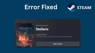 4 Ways To Fix Steam Error: Running Install Script Microsoft VC Redistributable