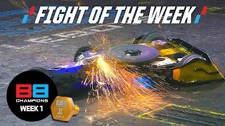 Incredible Rematch Full Of Vicious Shots | Valkyrie Vs Rotator | BattleBots Champions II