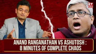 Watch : Anand Ranganathan Asks Ashutosh To Apologise  After False Allegation Against Him Falls Flat