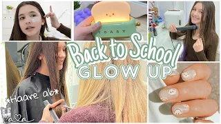 BACK TO SCHOOL GLOW UP! ✨ Haare schneiden, Nägel, Desk, Outfit 💜 Alles Ava