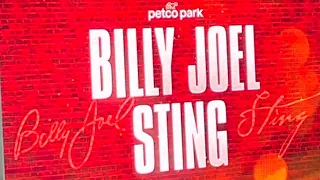@billyjoel and @theofficialsting  concert 4/13 at @petcoparkevents2088 🚨🎹🎶🎵🎤🎸🔥🌧️🗽
