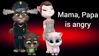 My Talking Tom Friends - MAMA PAPA IS ANGRY - Mama papa i'm here