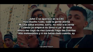 C90 REMIX (Letra/Lyrics) John C ❌ Trueno ❌ Neo pistea ❌ Bhavi