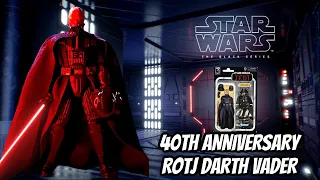 Return Of The Jedi 40th Anniversary Darth Vader | Star Wars Black Series | Unboxing & Review