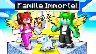 Adopté par la FAMILLE IMMORTEL sur Minecraft !