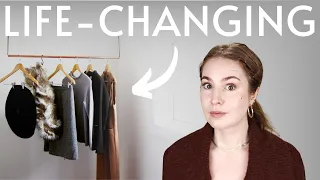 I TRIED A STRICT MINIMALIST WARDROBE FOR ONE MONTH