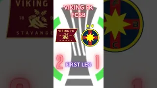 Football UEFA Europa Conference League Viking FK vs FCSB #Shorts