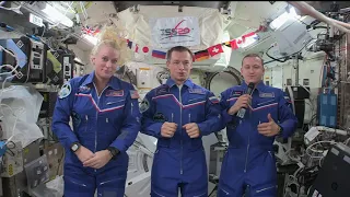 Expedition 64 ISS 20th Anniversary On Orbit Crew News Conference - October 30, 2020
